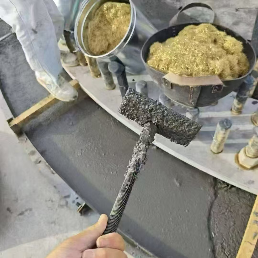 苏家屯C120钢纤维高强无收灌浆料 轧机压缩机汽轮机发电机锻压设备底座灌浆材料